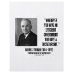 Whenever You Have An Efficient Govt Dictatorship flyers