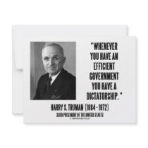 Whenever You Have An Efficient Govt Dictatorship Announcements