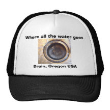 Where all the water goes trucker hat