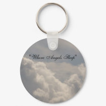 Where Angels Sleep Key Chain keychains