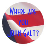 Where are you John Galt? Stickers