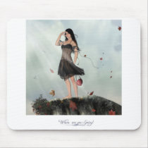 where are you spring! mousepads