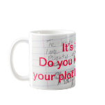 Where are your plot bunnies? coffee mug