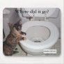 "Where did it go?" Mousepad