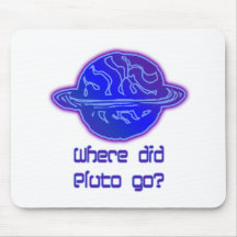 Where Did Pluto Go? Mouse Pad