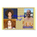 where did the fro go? 1 posters