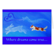 Where Dog-Dreams Come True card