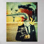 Where Doth Go, America? Art Poster posters