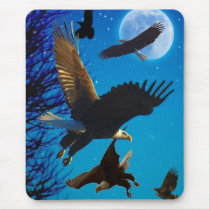 WHERE EAGLES FLY mousepads