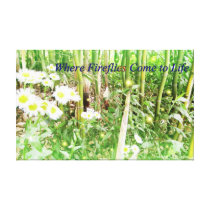 Where Fireflies Come to Life Canvas Print canvas prints