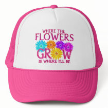 Where Flowers Grow Hats by wingedturtle Where Flowers Grow Hats