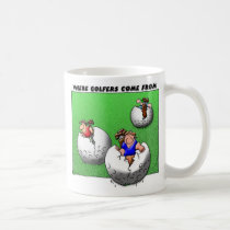 Where Golfers Come From mugs