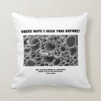 Where Have I Seen This Before? Vascular Bundle Throw Pillow
