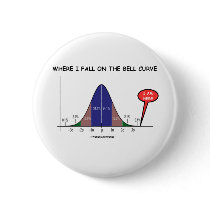 Where I Fall On The Bell Curve I Am Here buttons by wordsunwords Where I Fall On The Bell Curve I Am Here buttons