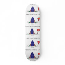 Where I Fall On The Bell Curve I Am Here (Stats) Skate Board Decks