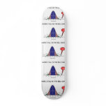 Where I Fall On The Bell Curve I Am Here (Stats) Skate Board Decks