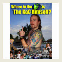 "Where in the World is The KaC Himself Poster posters