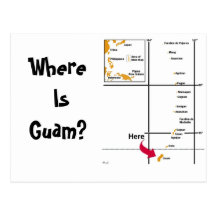 Where Is Guam? Post Card