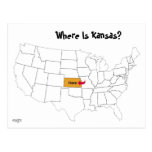 Where Is Kansas? Post Card