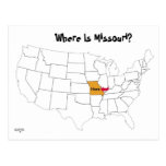 Where Is Missouri? Postcards