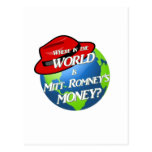 Where is Mitt's Money? Post Card