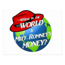 Where is Mitt's Money? Post Cards