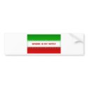 Where is my vote? bumper stickers by tshirtsandetc Where is my vote? bumper stickers