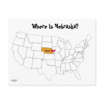 Where Is Nebraska? Post Cards
