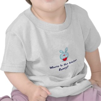 Where is the Easter Bunny? kids T-shirt shirt