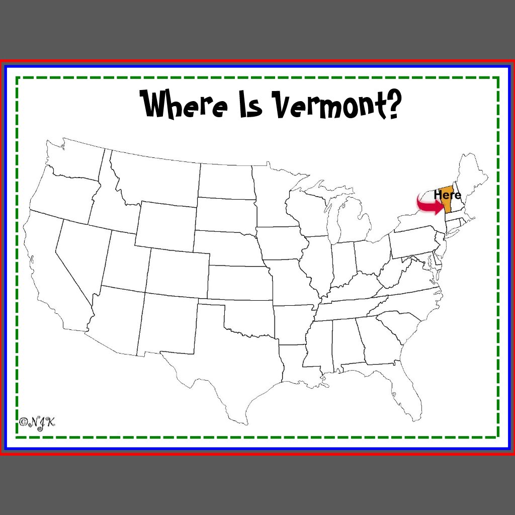 Where Is Vermont? Postcard | Zazzle