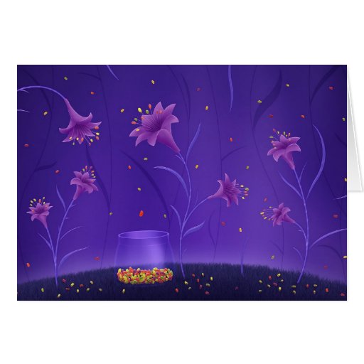 Where Jelly Beans Are Born Greeting Card