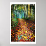 Where leaves gather ,poster