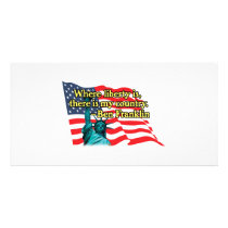 where liberty is v2 photo cards