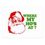 WHERE MY HO'S AT POST CARDS