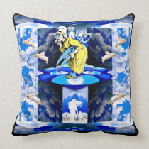 Where Pigs Fly Throw Pillow