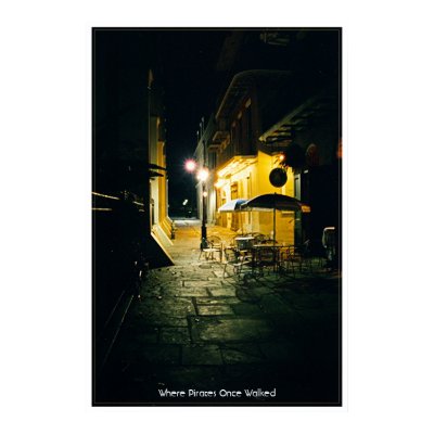 Where Pirates Once Walked Print by fdpiech