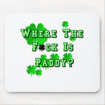Where the clover is paddy mousepads by IrishT Where the clover is paddy mousepads