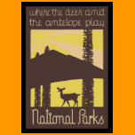 where the deer and antelope play