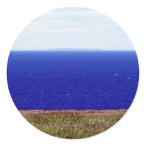 Where The Ocean Meets The Land Sticker