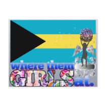 Where them Bahamian girls at? Post Cards