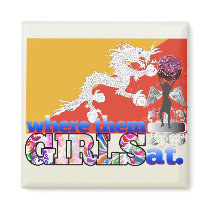 Where them Bhutanese girls at? Refrigerator Magnets