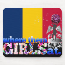 Where them Chadian girls at? Mousepads