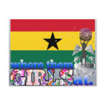 Where them Ghanaian girls at? Postcards