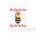 Where There Arrr! Bees Greeting Card