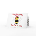 Where There Arrr! Bees Greeting Card
