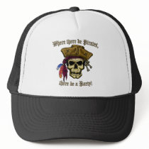 Where there be Pirates Mesh Hat