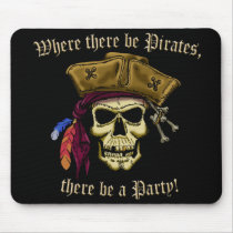 Where there be Pirates mousepads
