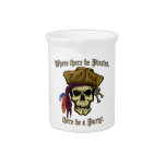 Where there be Pirates, there be a Party! Drink Pitcher