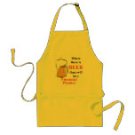 Where there is Beer - Financial Planner Apron