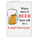 Where there is Beer - Land Surveyor cards